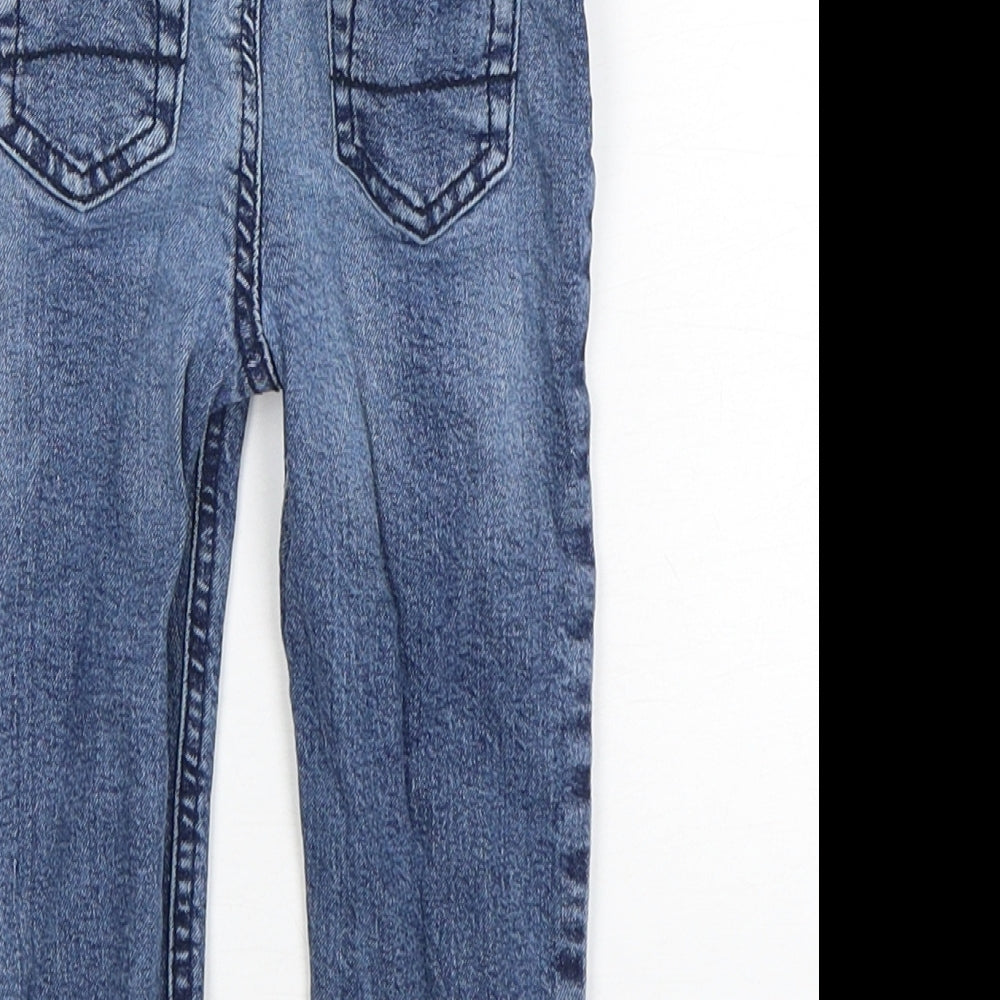 Denim Co Boys Blue  Cotton Capri Jeans Size 12-18 Months
