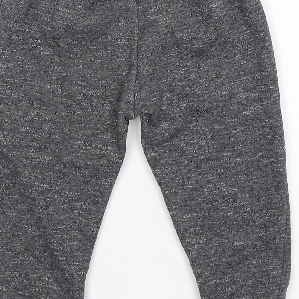 Primark Boys Grey  Polyester Sweatpants Trousers Size 12-18 Months