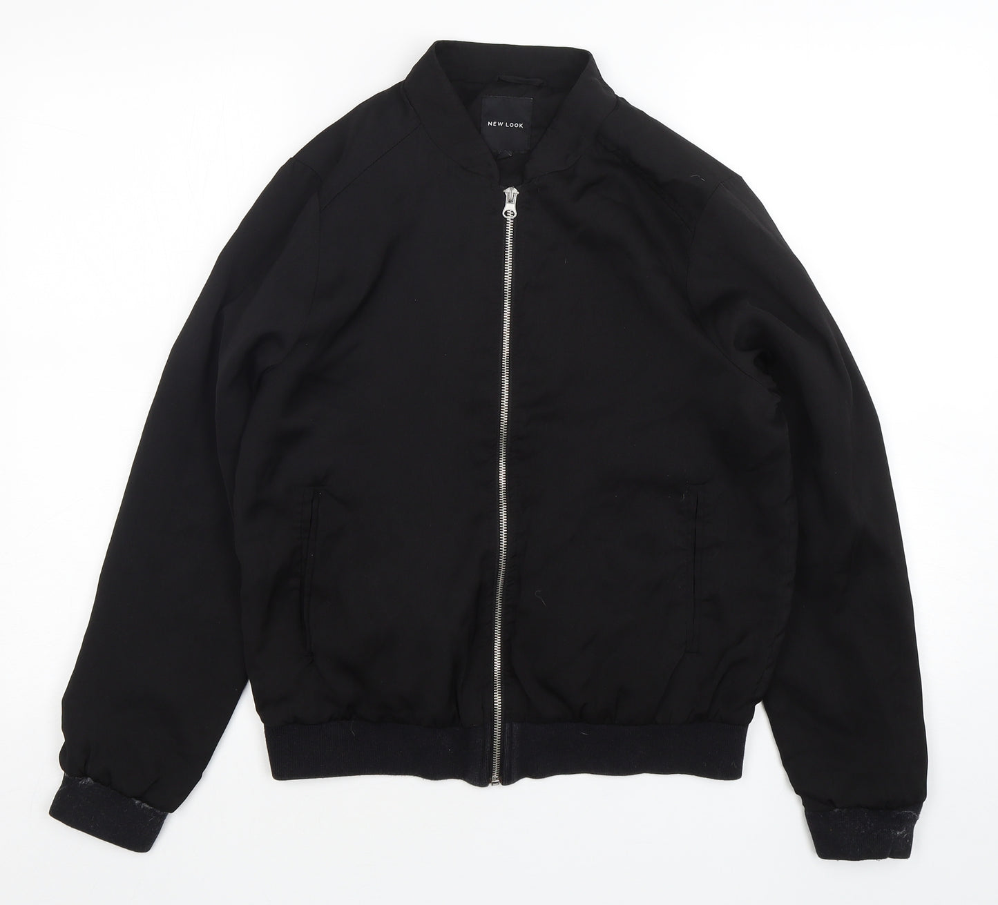 New Look Womens Black   Bomber Jacket Jacket Size 12