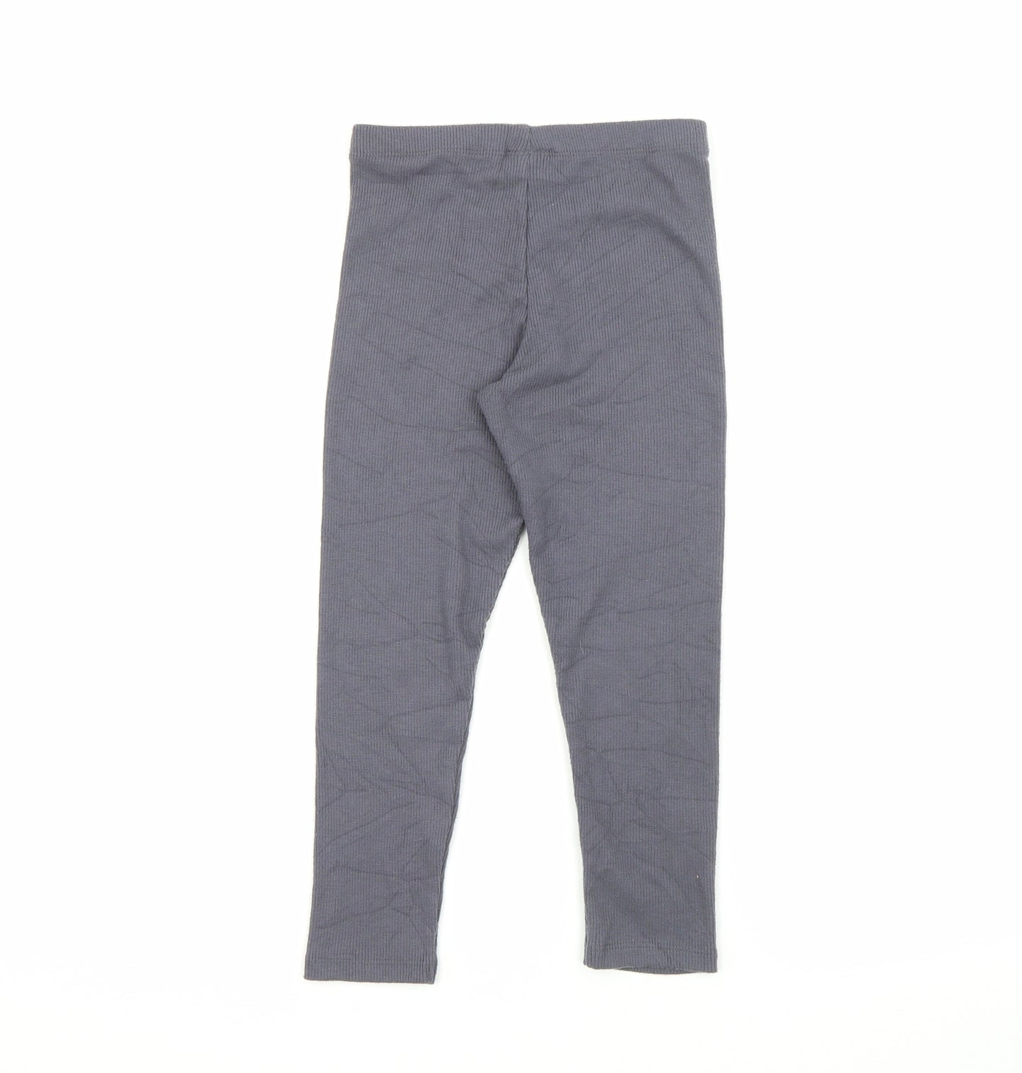 George Girls Purple  Polyester Pedal Pusher Trousers Size 6-7 Years  Regular  - Minnie Mouse