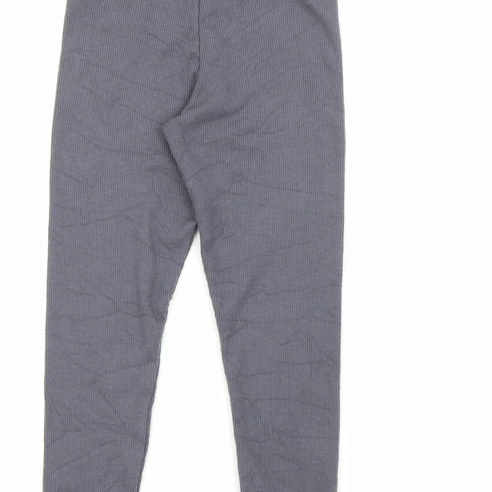 George Girls Purple  Polyester Pedal Pusher Trousers Size 6-7 Years  Regular  - Minnie Mouse