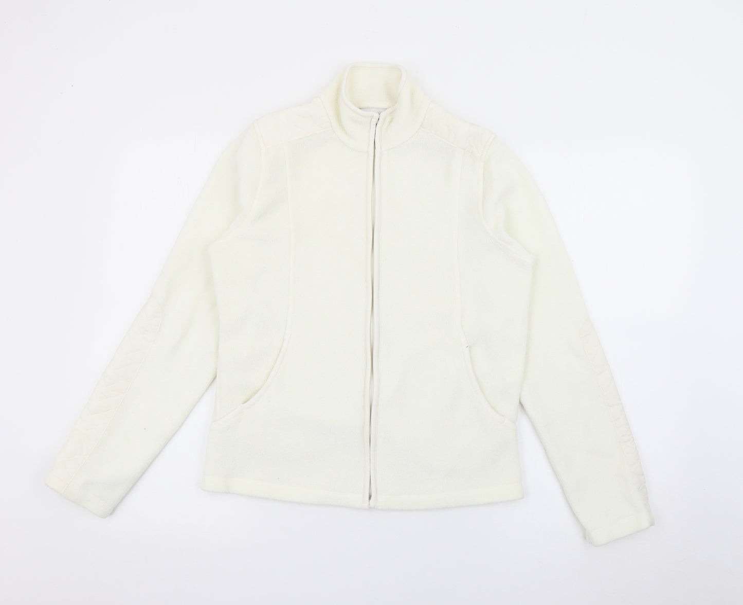 NEXT Womens White   Jacket  Size 12  Zip