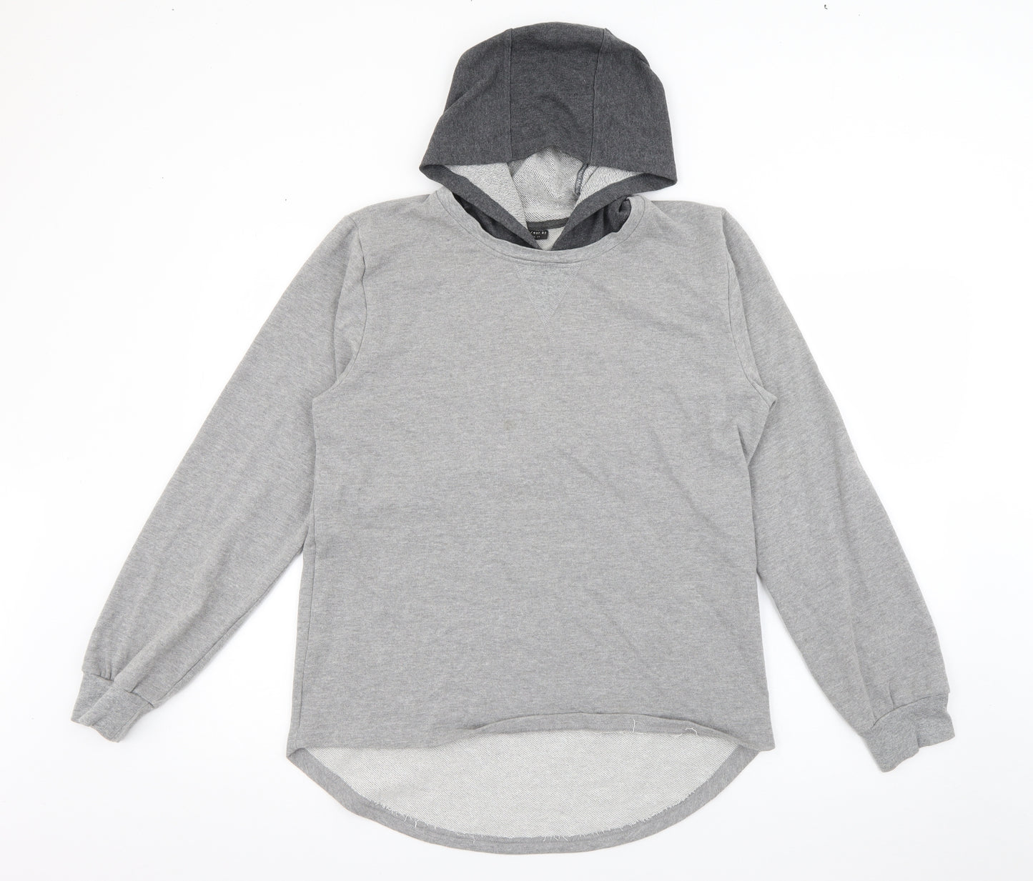 NEXT Boys Grey  Cotton Pullover Hoodie Size 16 Years