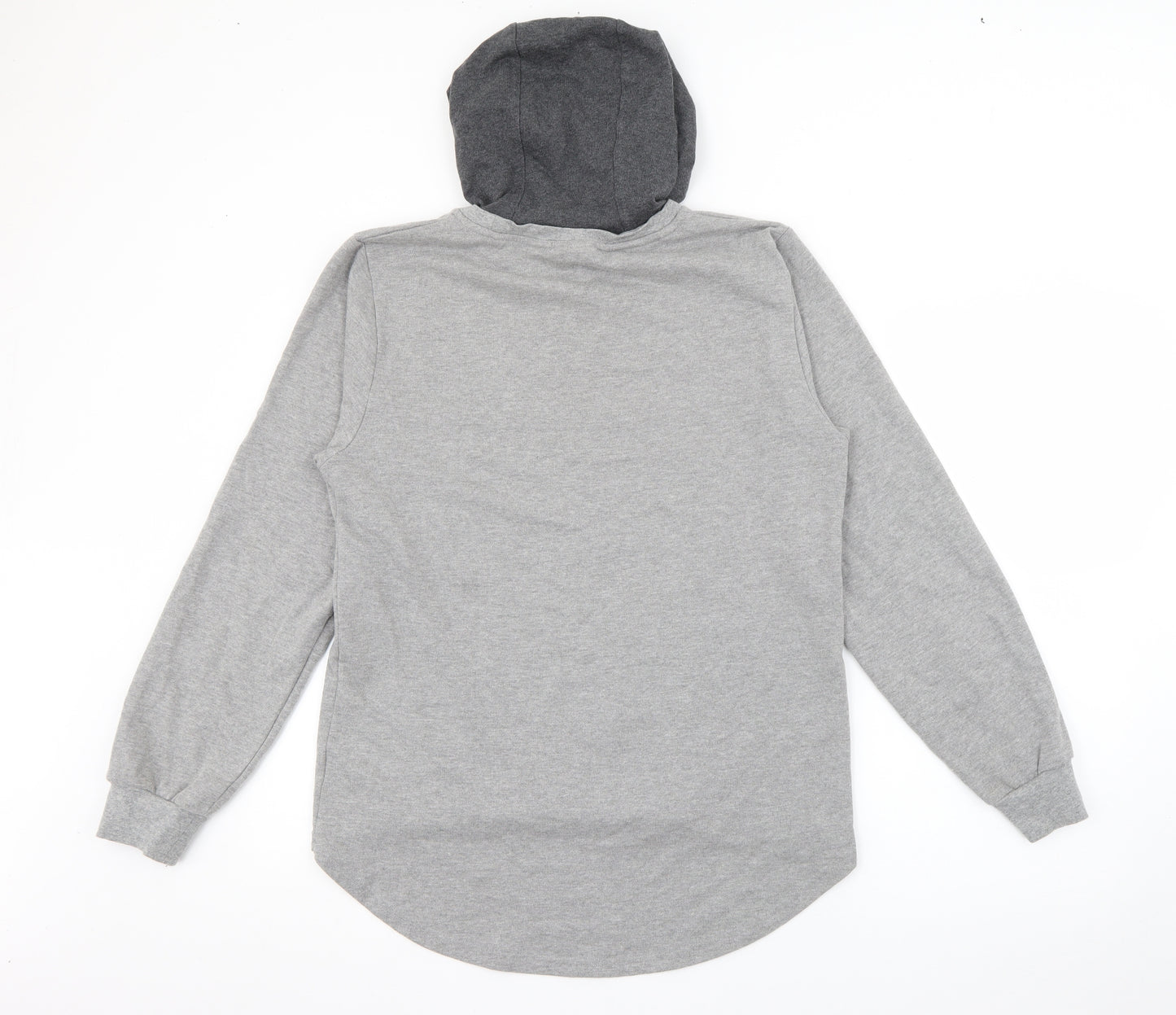 NEXT Boys Grey  Cotton Pullover Hoodie Size 16 Years