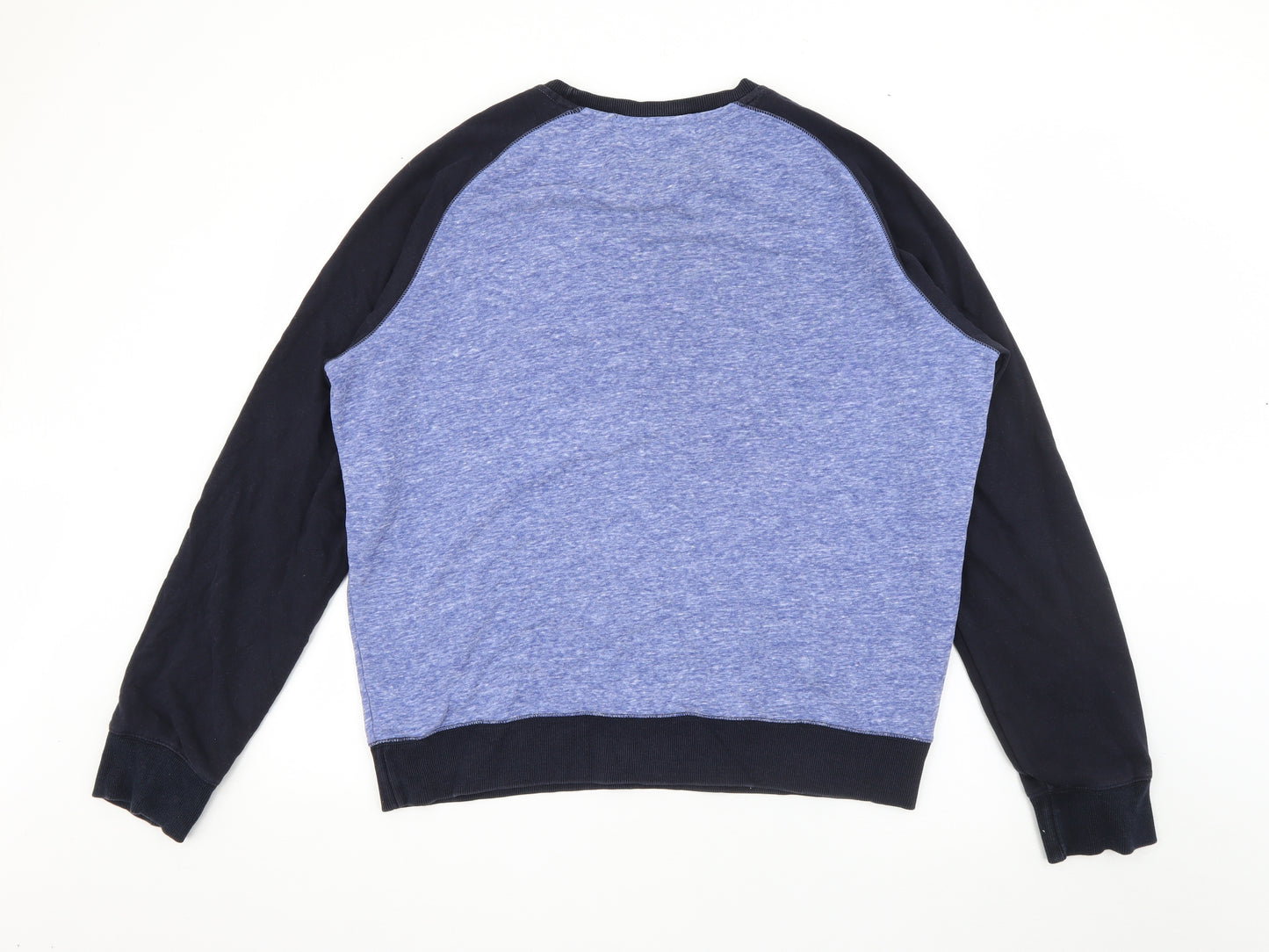 Matalan Mens Blue  Cotton Pullover Sweatshirt Size XL