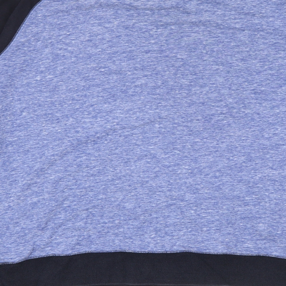 Matalan Mens Blue  Cotton Pullover Sweatshirt Size XL