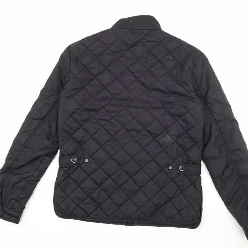 Crosshatch Mens Black   Jacket Coat Size L  Zip