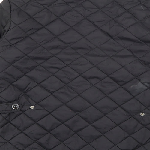 Crosshatch Mens Black   Jacket Coat Size L  Zip