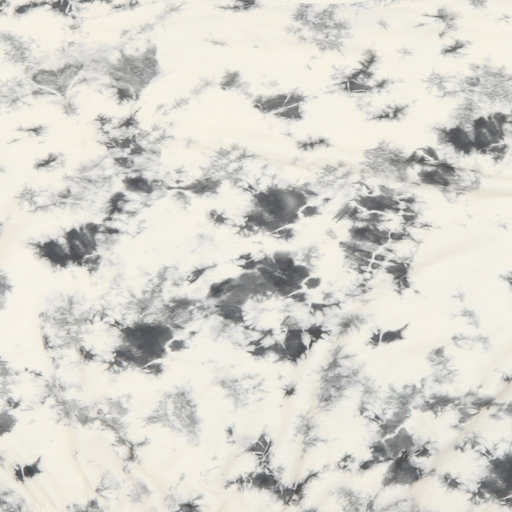 F&F Womens Ivory  Polyester Pullover Sweatshirt Size 10