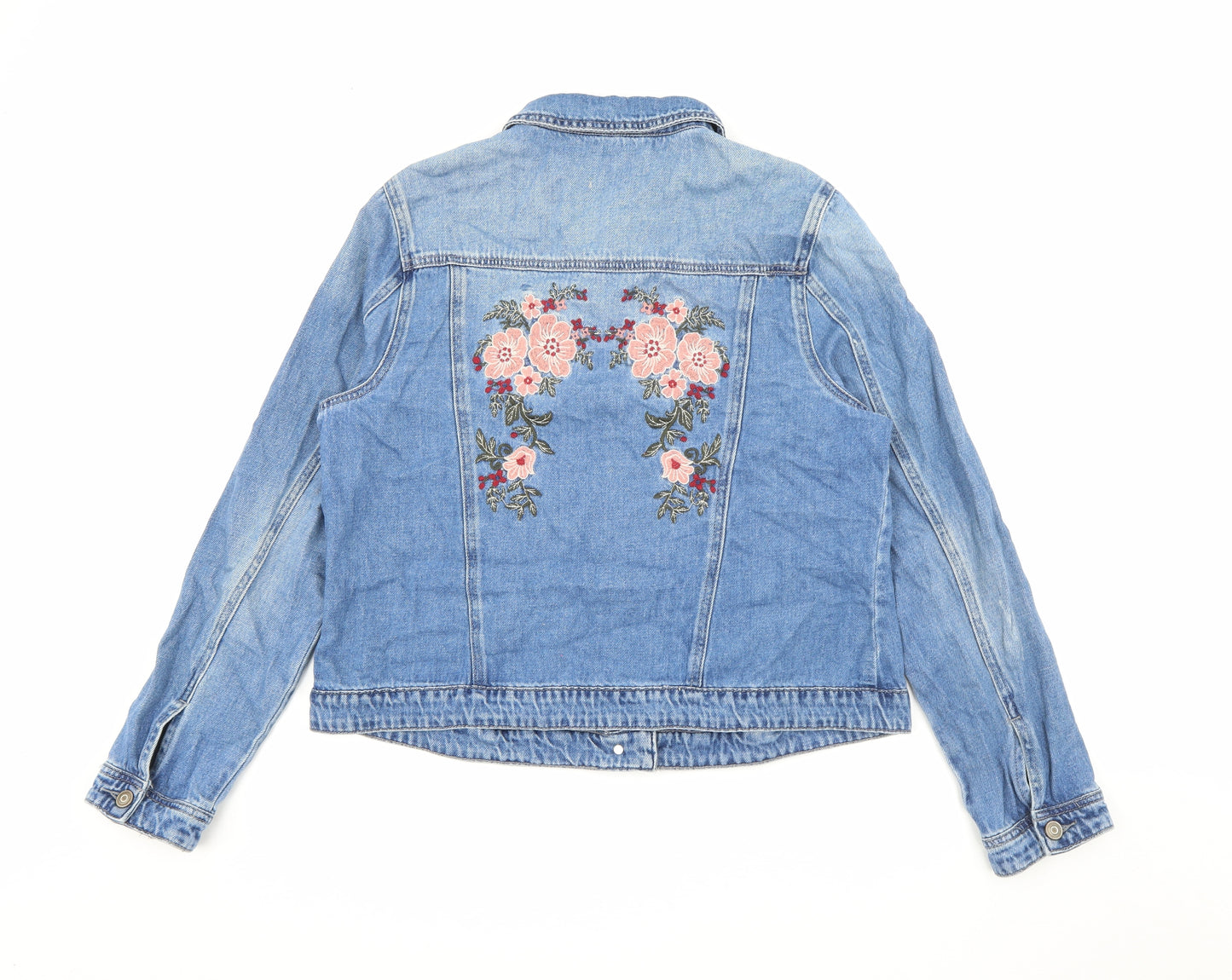TU Womens Blue     Size 16  Button