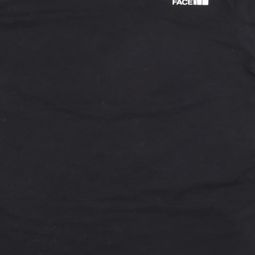The North Face Mens Black  Cotton  T-Shirt Size 2XL Crew Neck