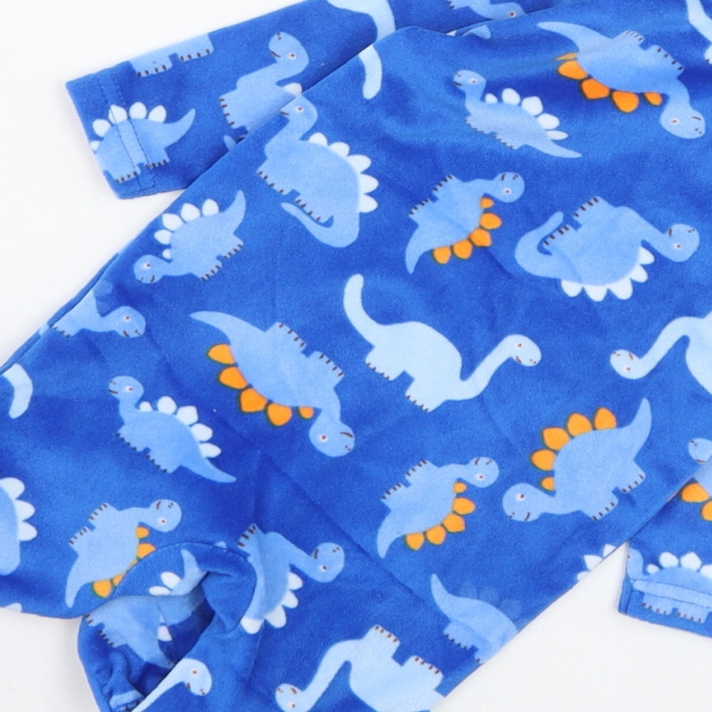 Dunnes Stores Boys Black Solid Polyester Cami One Piece Size 0-3 Months  Zip - Dinosaur