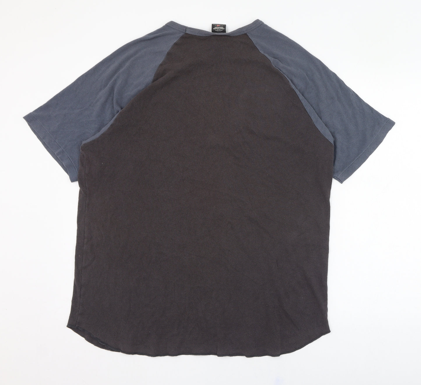 Polo Ralph Lauren Mens Grey  Cotton  T-Shirt Size XL Round Neck