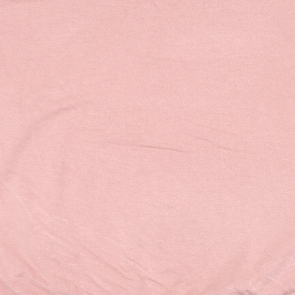 F&F Womens Pink  Viscose Pullover Sweatshirt Size 16  Pullover