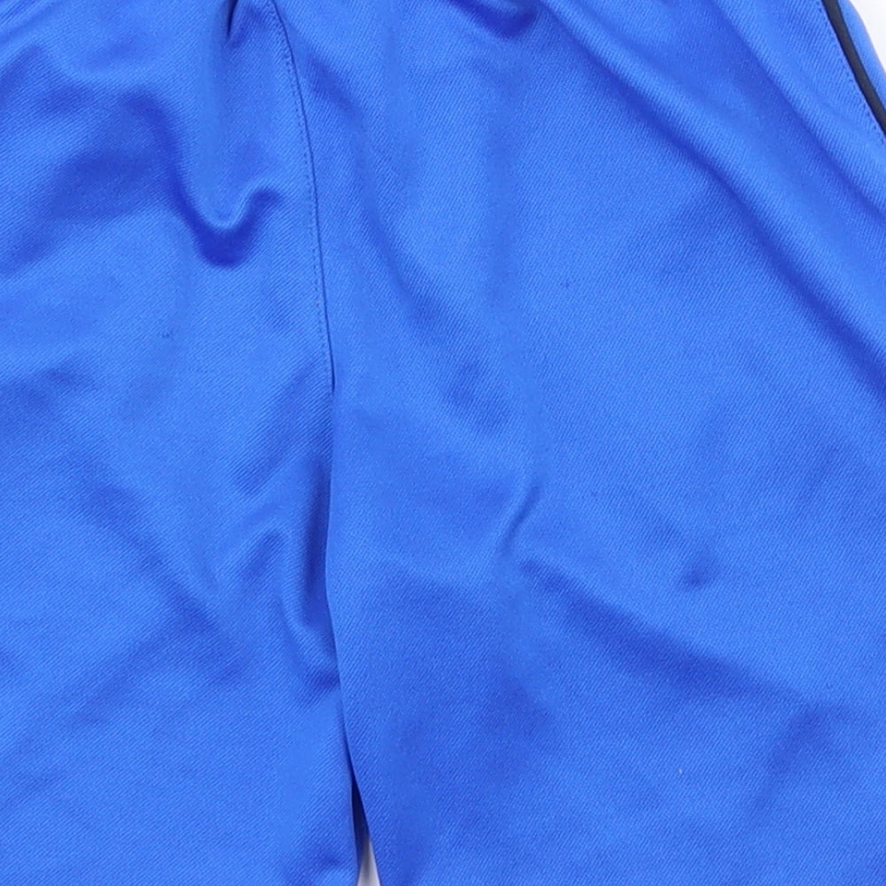 Dunnes Stores Boys Blue  100% Polyester Sweat Shorts Size 8-9 Years  Regular Drawstring
