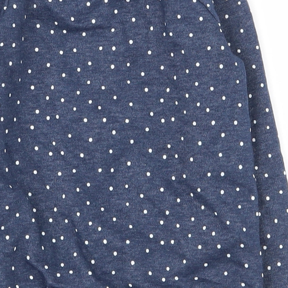 Primark Girls Blue Spotted Cotton Pullover Jumper Size 18-24 Months  Pullover - Sweatshirt