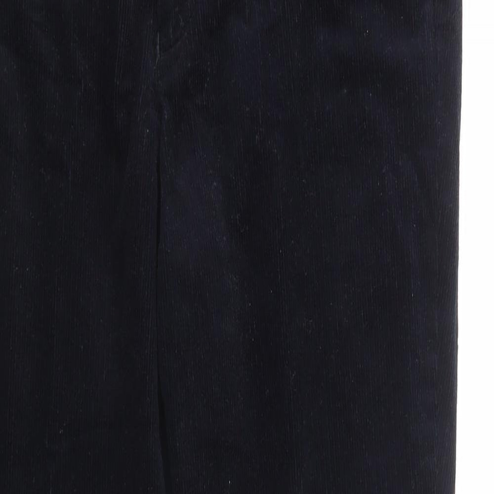 DG's Mens Blue  Cotton Chino Trousers Size 34 in L32 in Regular Button