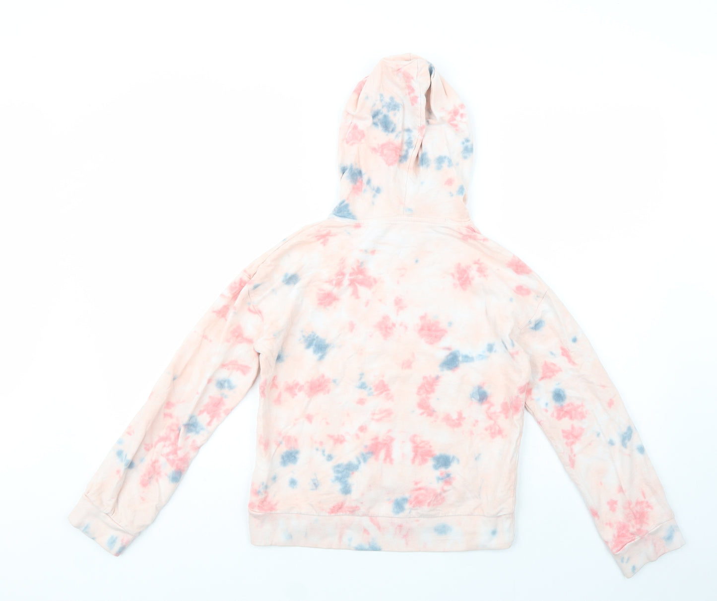 DKNY Girls Pink  Cotton Pullover Sweatshirt Size 12-13 Years  Pullover - Tie Dye