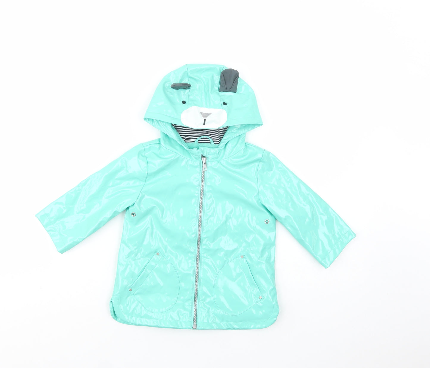NEXT Baby Green   Rain Coat Coat Size 9-12 Months   Zip