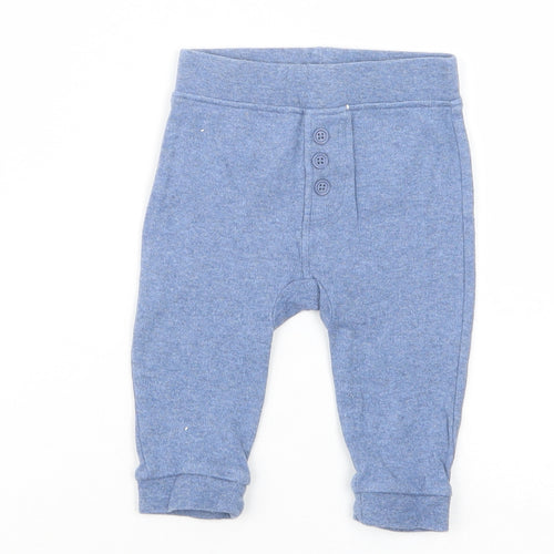 George Baby Blue  Cotton Pedal Pusher Leggings Size 3-6 Months