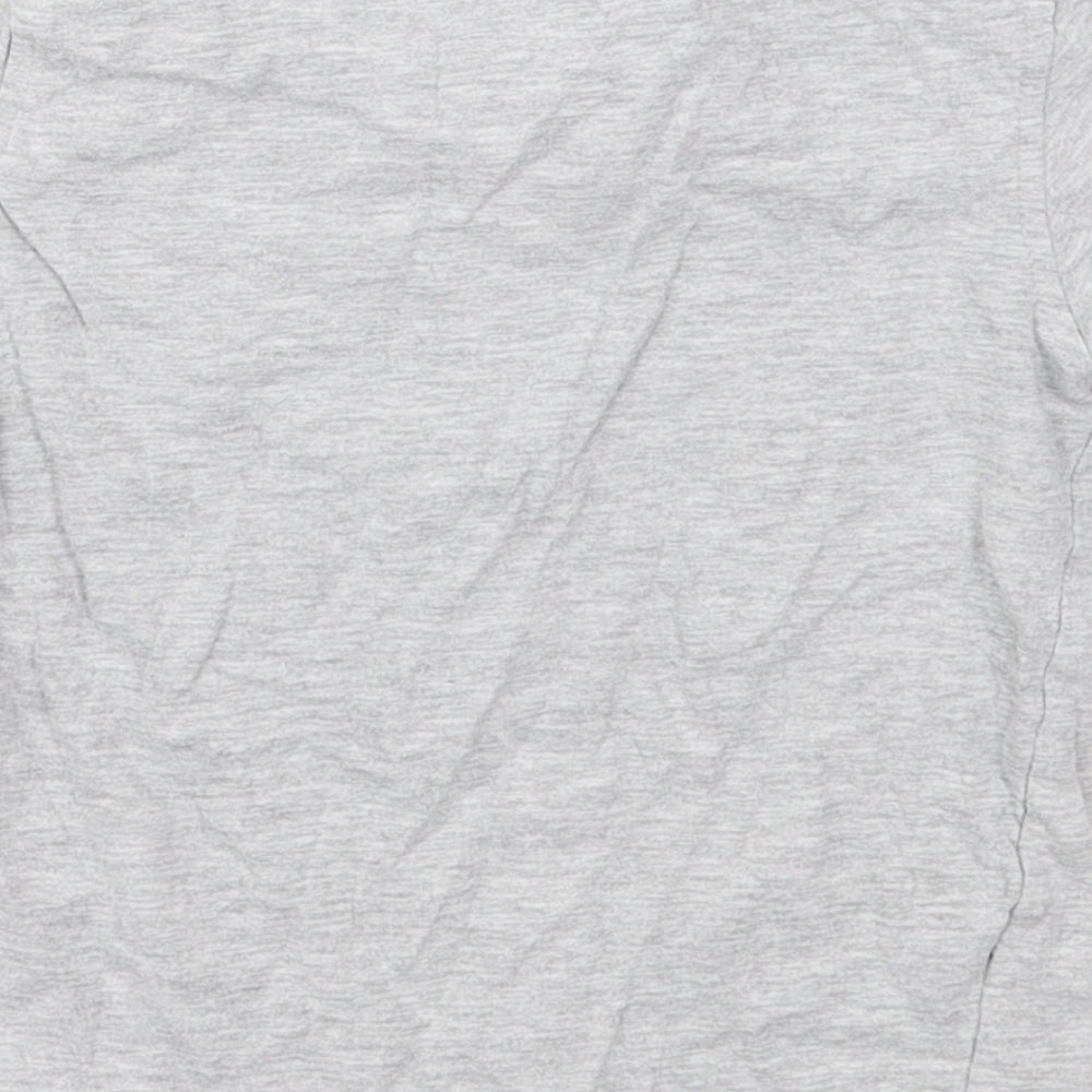 George Boys Grey  Polyester Basic T-Shirt Size 3-4 Years Crew Neck Pullover - Truck