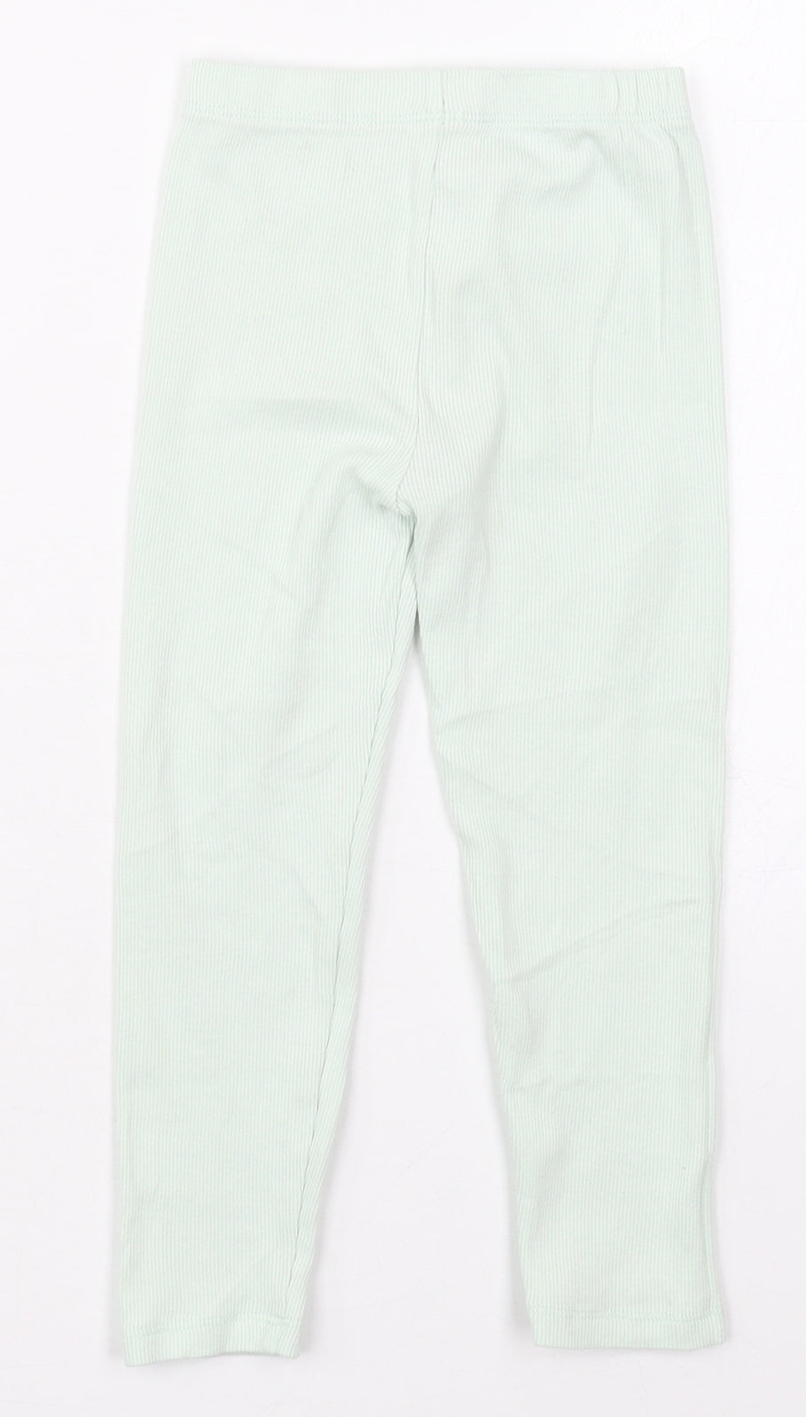 Matalan Girls Green  Cotton Carrot Trousers Size 3-4 Years  Regular