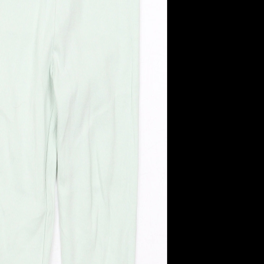 Matalan Girls Green  Cotton Carrot Trousers Size 3-4 Years  Regular