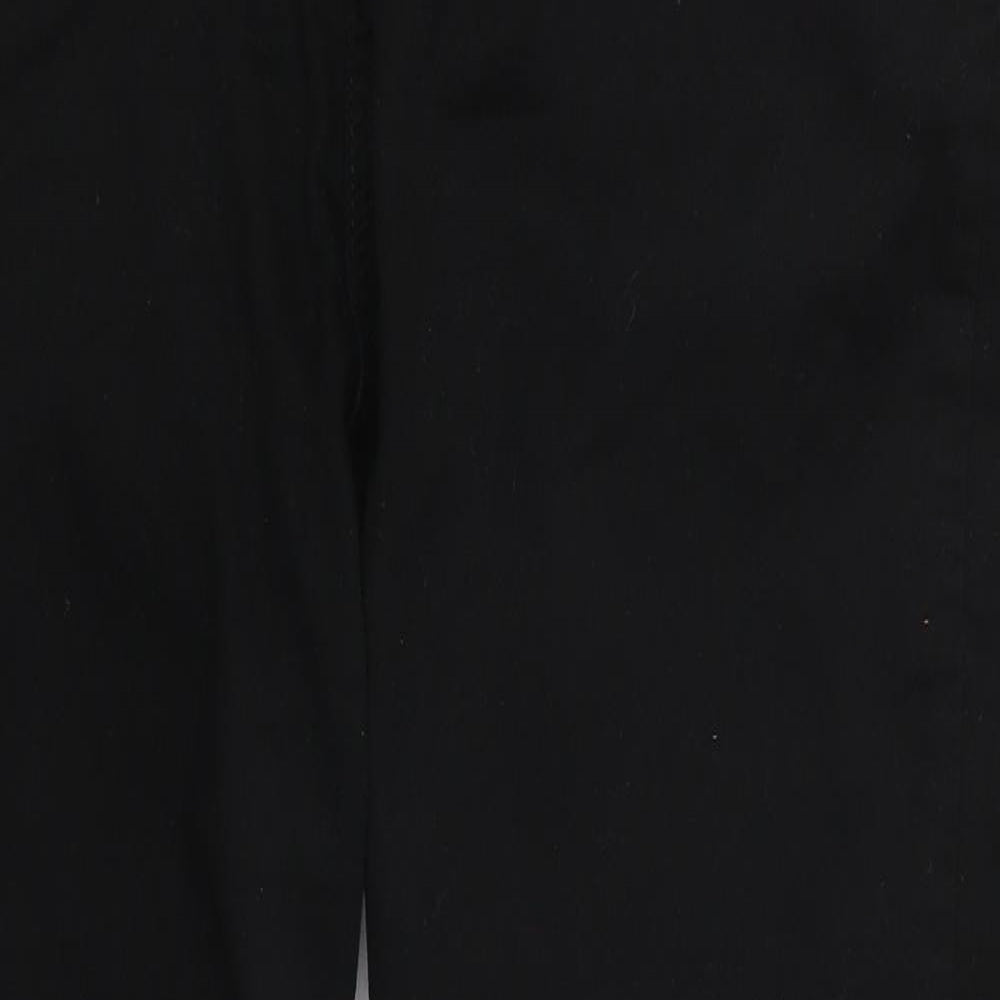 New Look Womens Black  Cotton Skinny Jeans Size 18 L29 in Regular Button