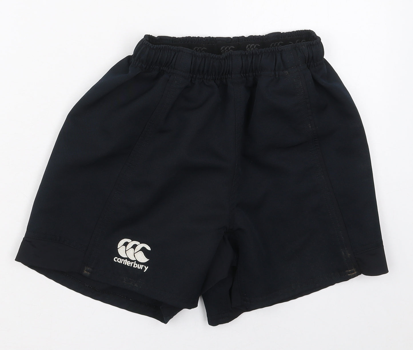Canterbury Mens Black  Polyester Athletic Shorts Size XS  Regular Drawstring