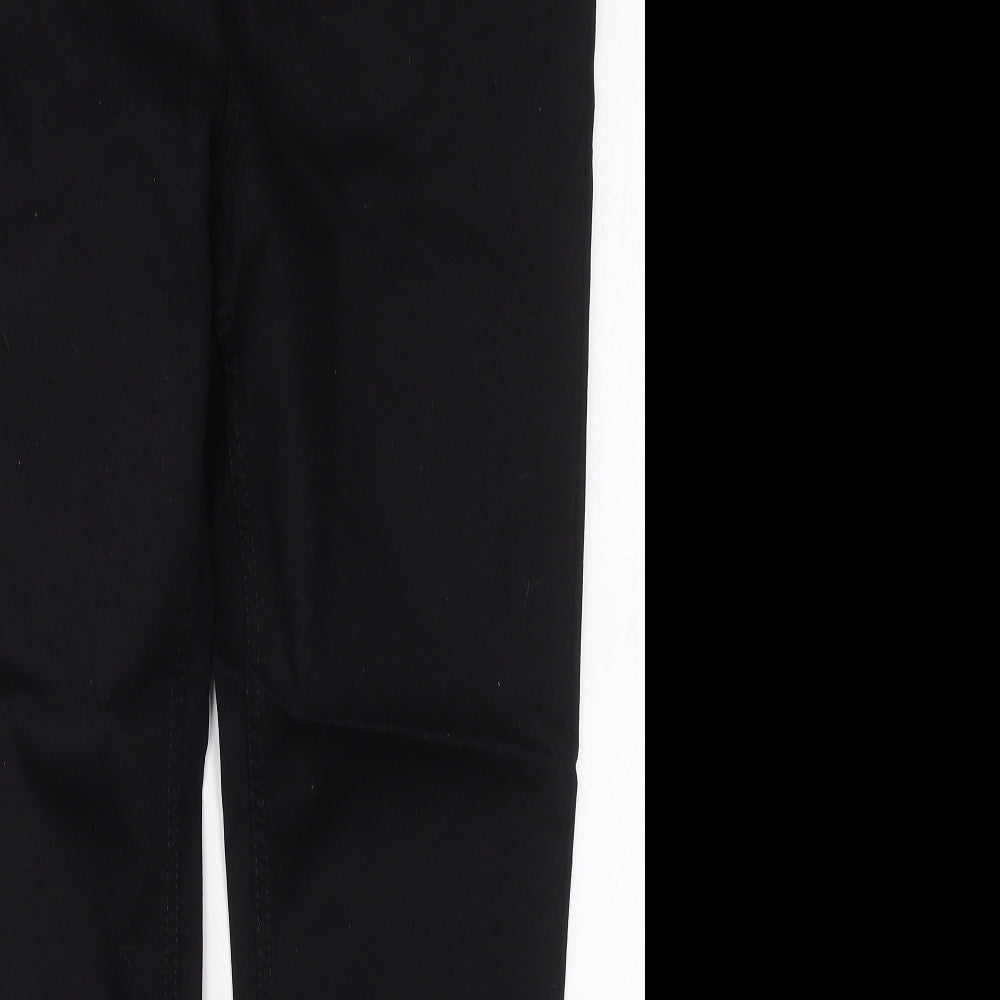New Look Womens Black  Cotton Jegging Jeans Size 16 L27 in Regular