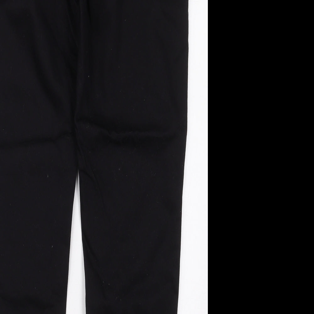 New Look Womens Black  Cotton Jegging Jeans Size 16 L27 in Regular