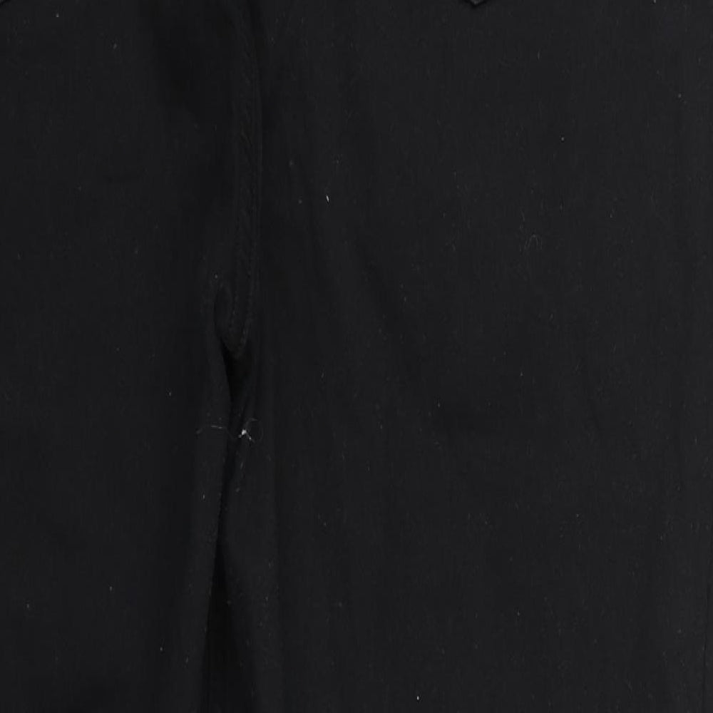F&F Womens Black  Cotton Skinny Jeans Size 22 L26 in Regular Button