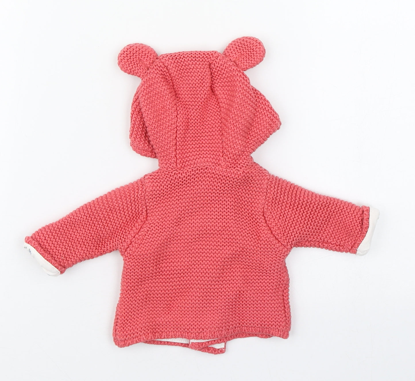 Marks and Spencer Baby Pink   Jacket Coatigan Size 0-3 Months   Button
