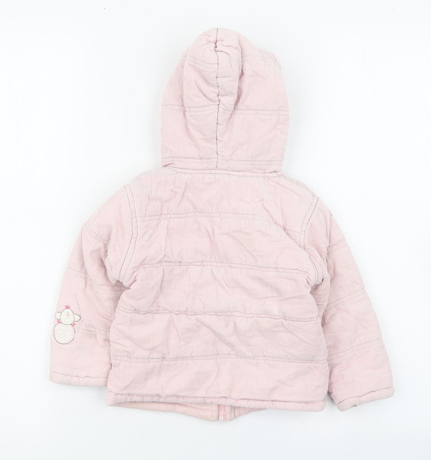 Zip Zap Girls Pink   Jacket  Size 18-24 Months   Zip