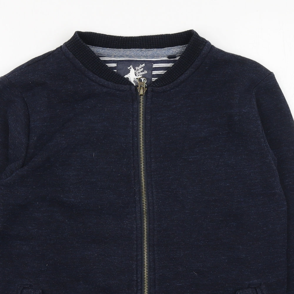 TU Boys Blue   Jacket  Size 11 Years  Zip