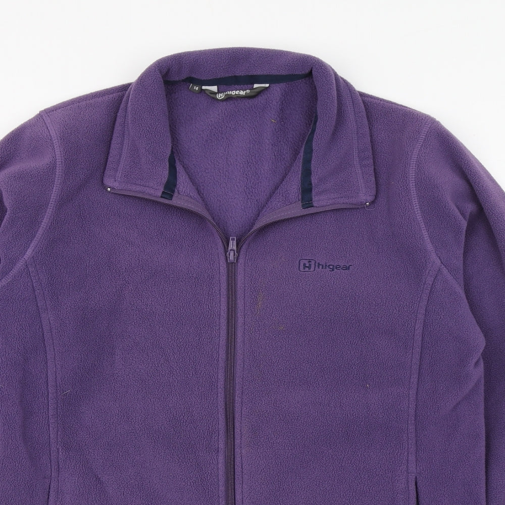 Higear Womens Purple   Jacket  Size 14  Zip