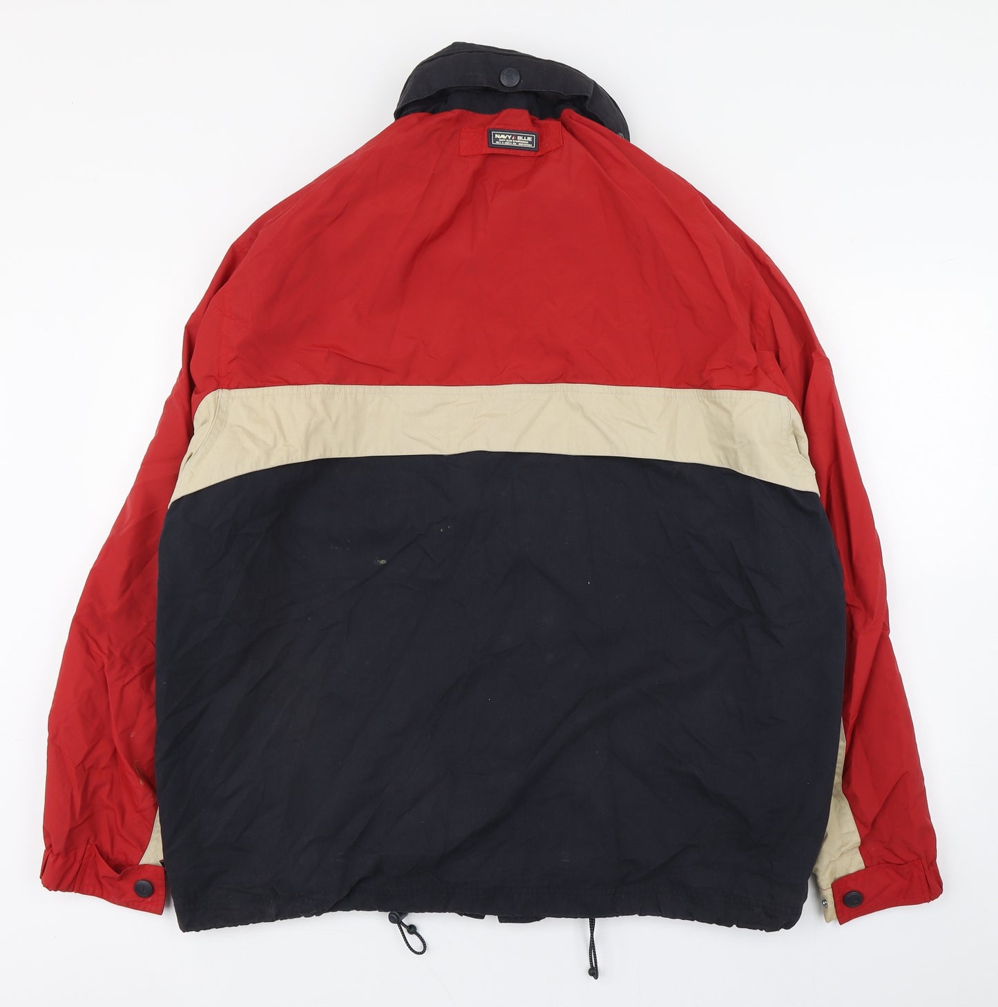 Jeff&Co Mens Multicoloured   Rain Coat Coat Size XL  Zip