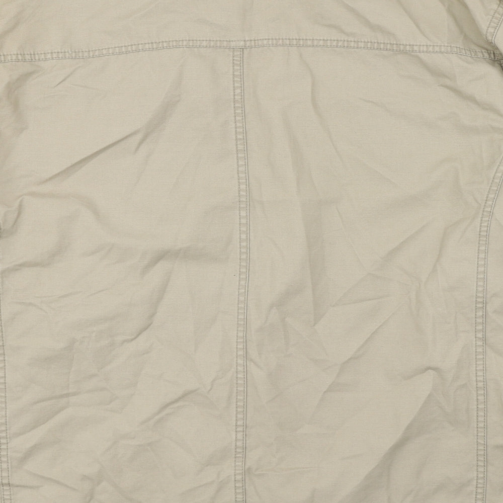 Authentic Mens Beige   Jacket  Size XL  Zip