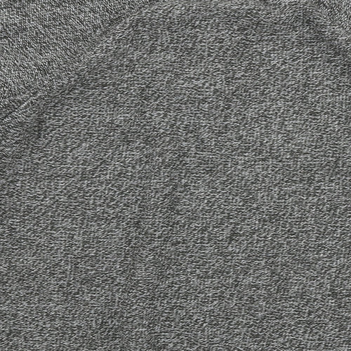 TU Mens Grey High Neck  Acrylic Pullover Jumper Size S