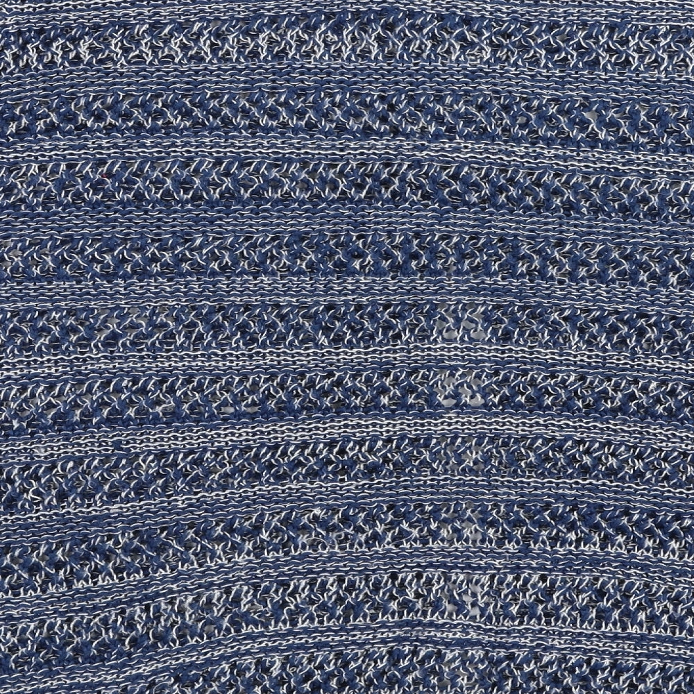 Isle Womens Blue Round Neck  Acrylic Cardigan Jumper Size XL