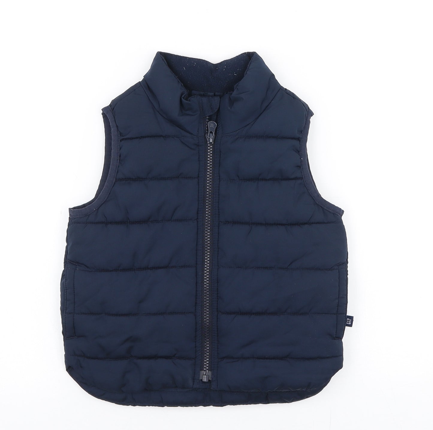Gap Boys Blue   Gilet Coat Size 18-24 Months   Zip