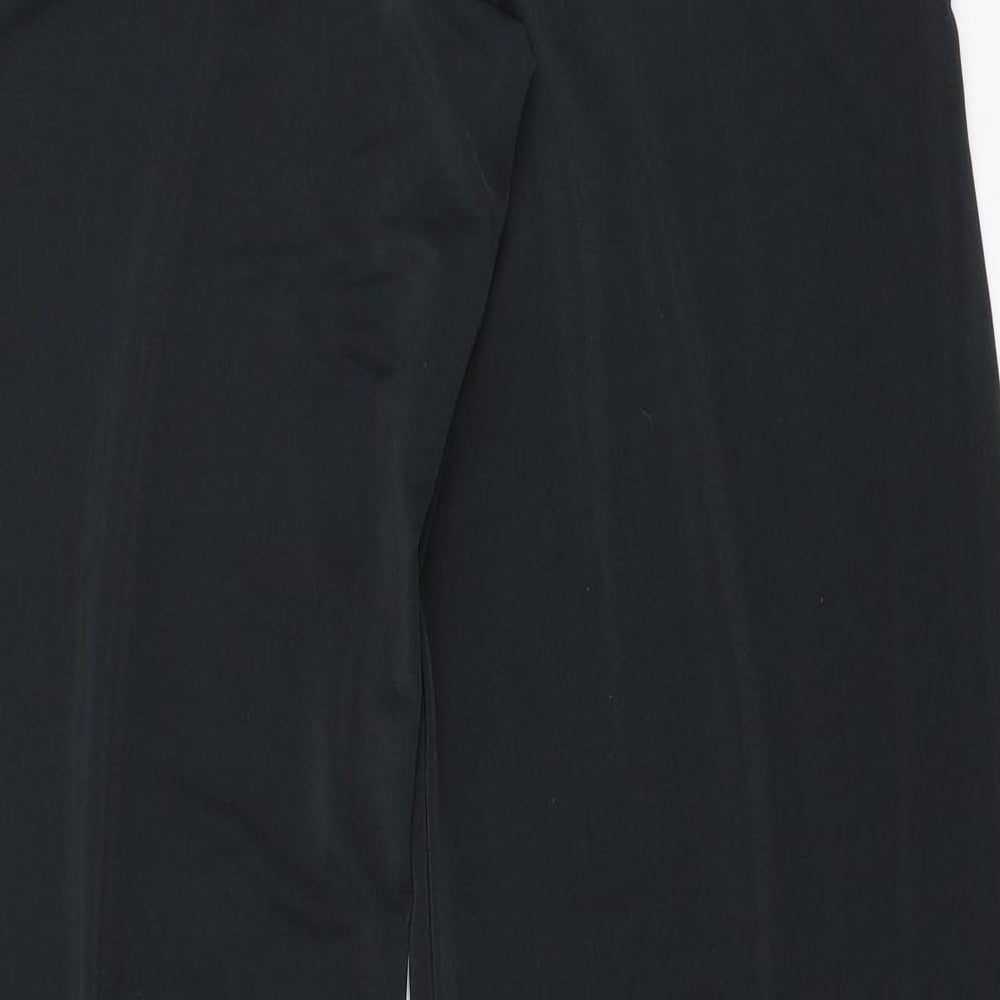 Missguided Womens Black  Polyester Trousers  Size 8 L34 in Regular Tie