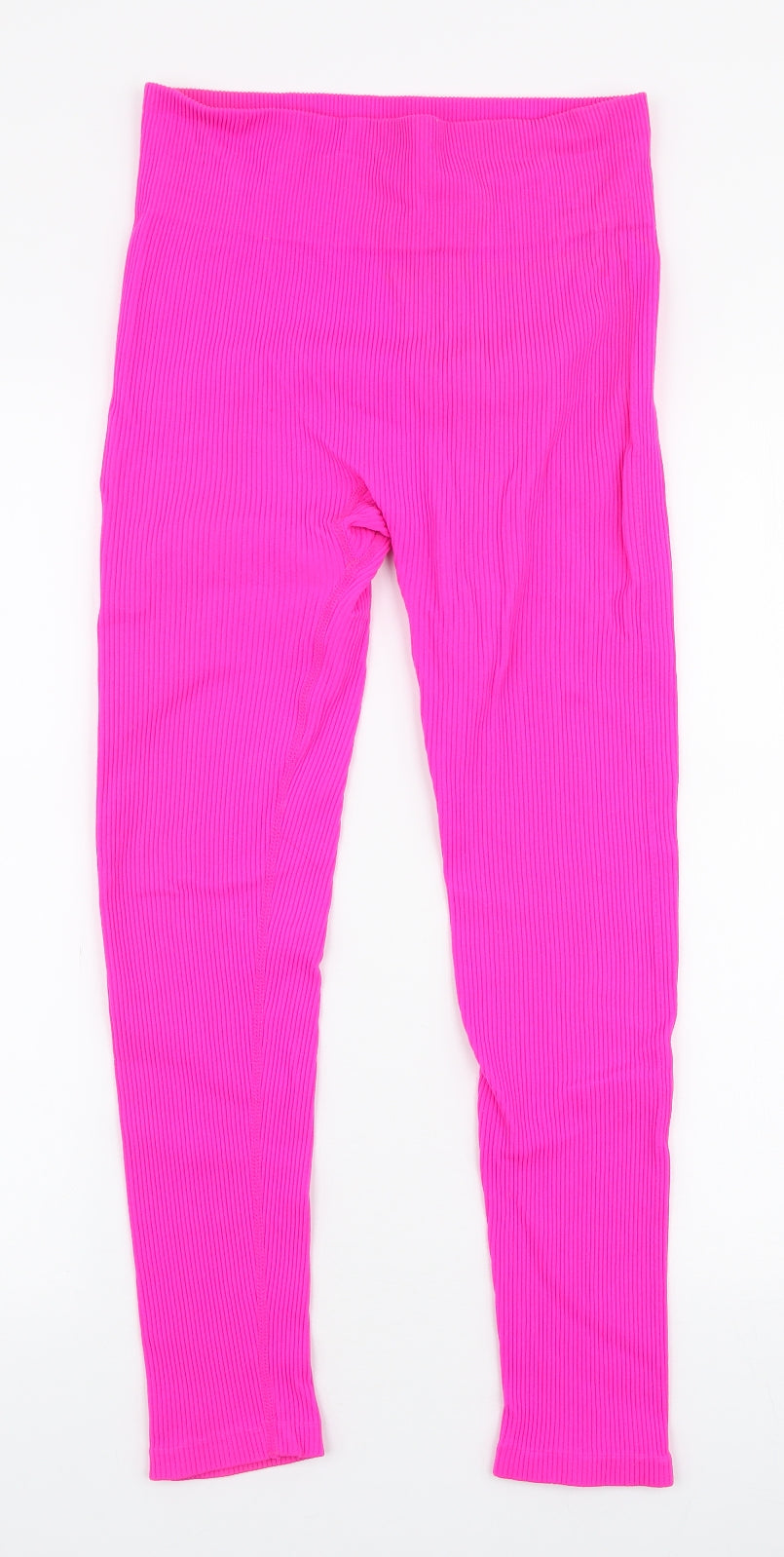Dunnes Stores Womens Pink  Polyamide Compression Leggings Size M L25 in Slim Pullover