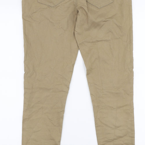 Denim Co Womens Brown  Cotton Jegging Jeans Size 12 L29 in Slim