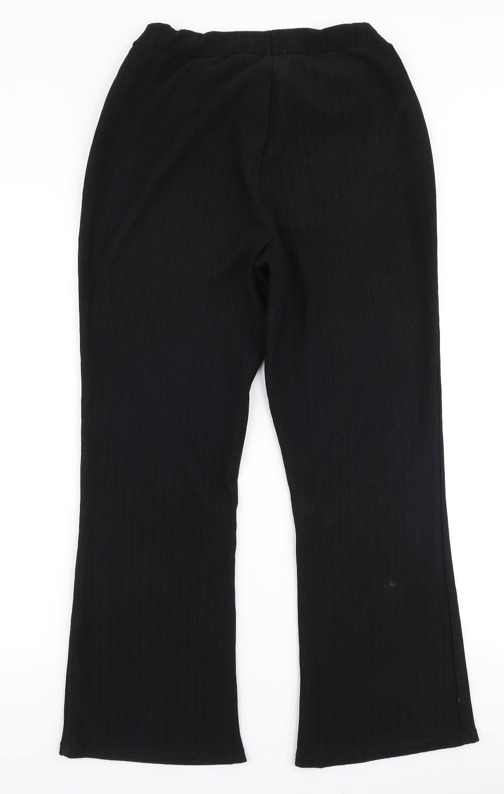 Papaya Womens Black  Polyester Dress Pants Trousers Size 14 L26 in Regular