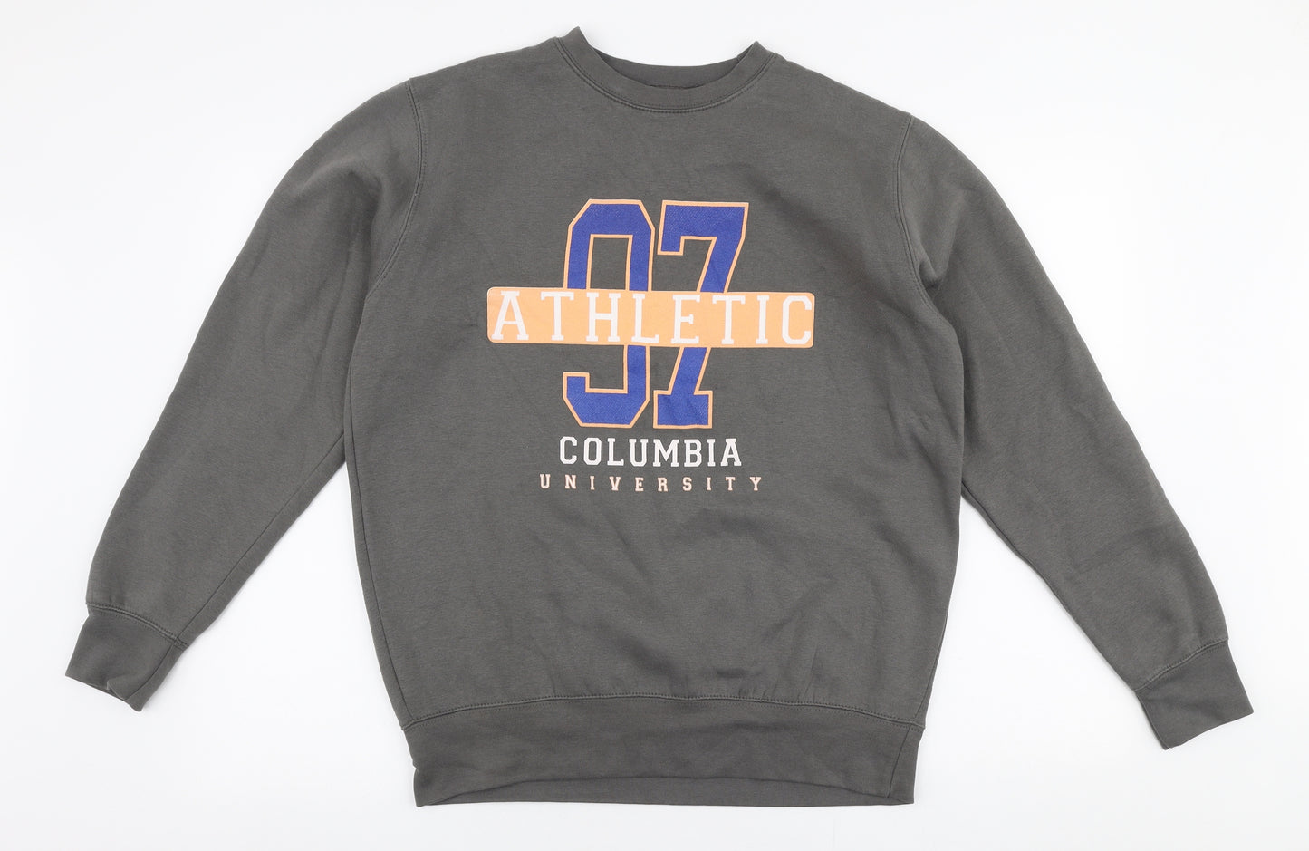 PRETTYLITTLETHING Womens Grey  Polyester Pullover Sweatshirt Size M  Pullover - Cumbria university