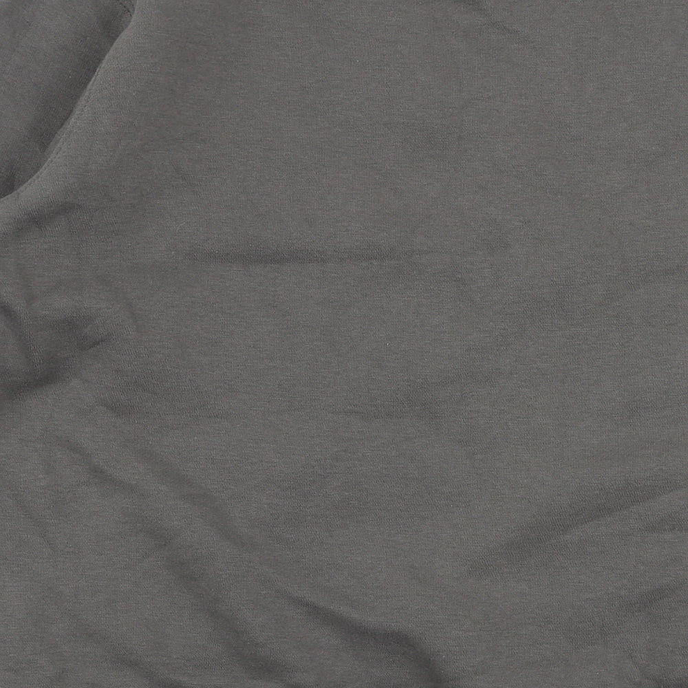 PRETTYLITTLETHING Womens Grey  Polyester Pullover Sweatshirt Size M  Pullover - Cumbria university