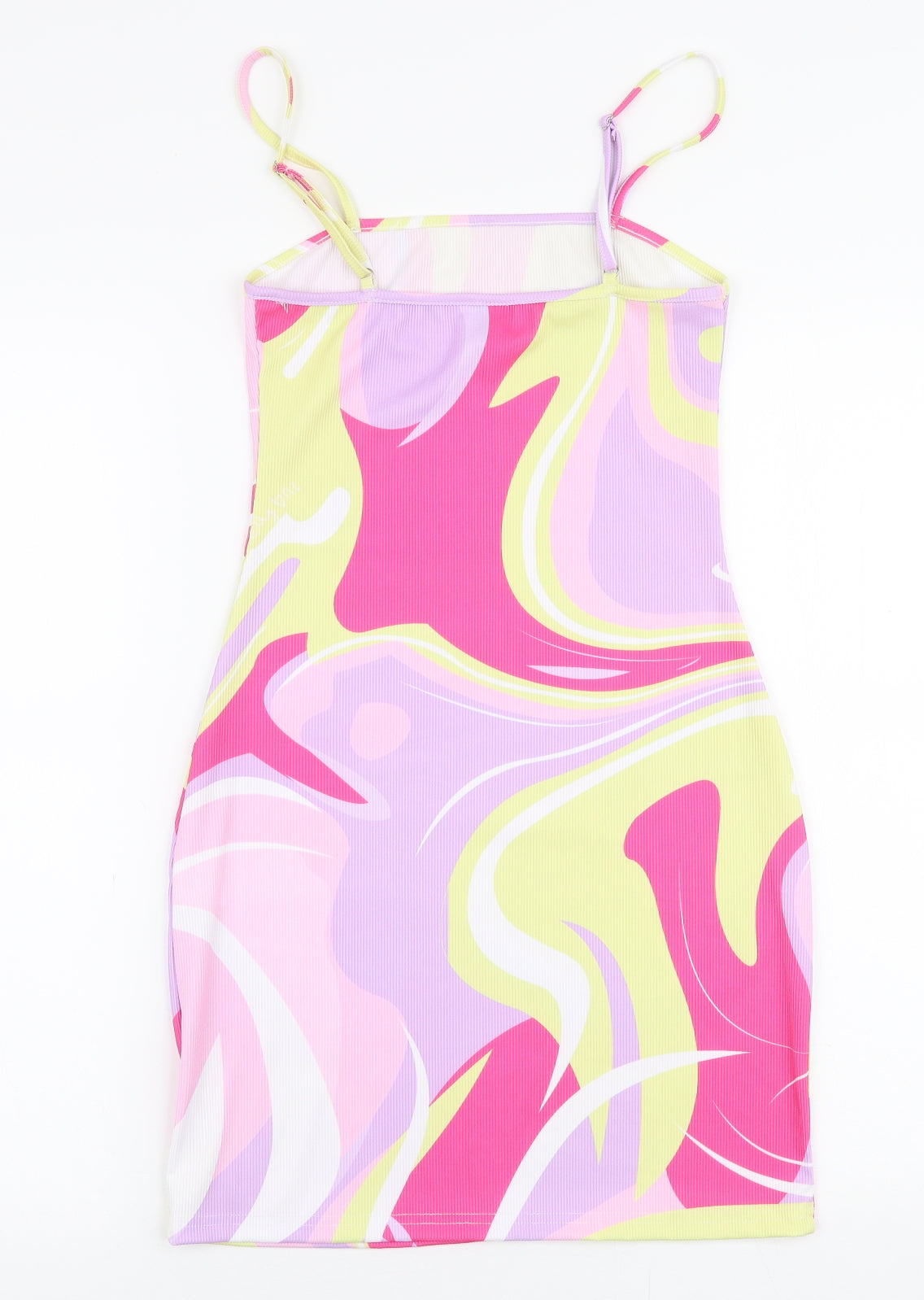 SheIn Womens Multicoloured  Elastane Bodycon  Size XS  High Neck Pullover