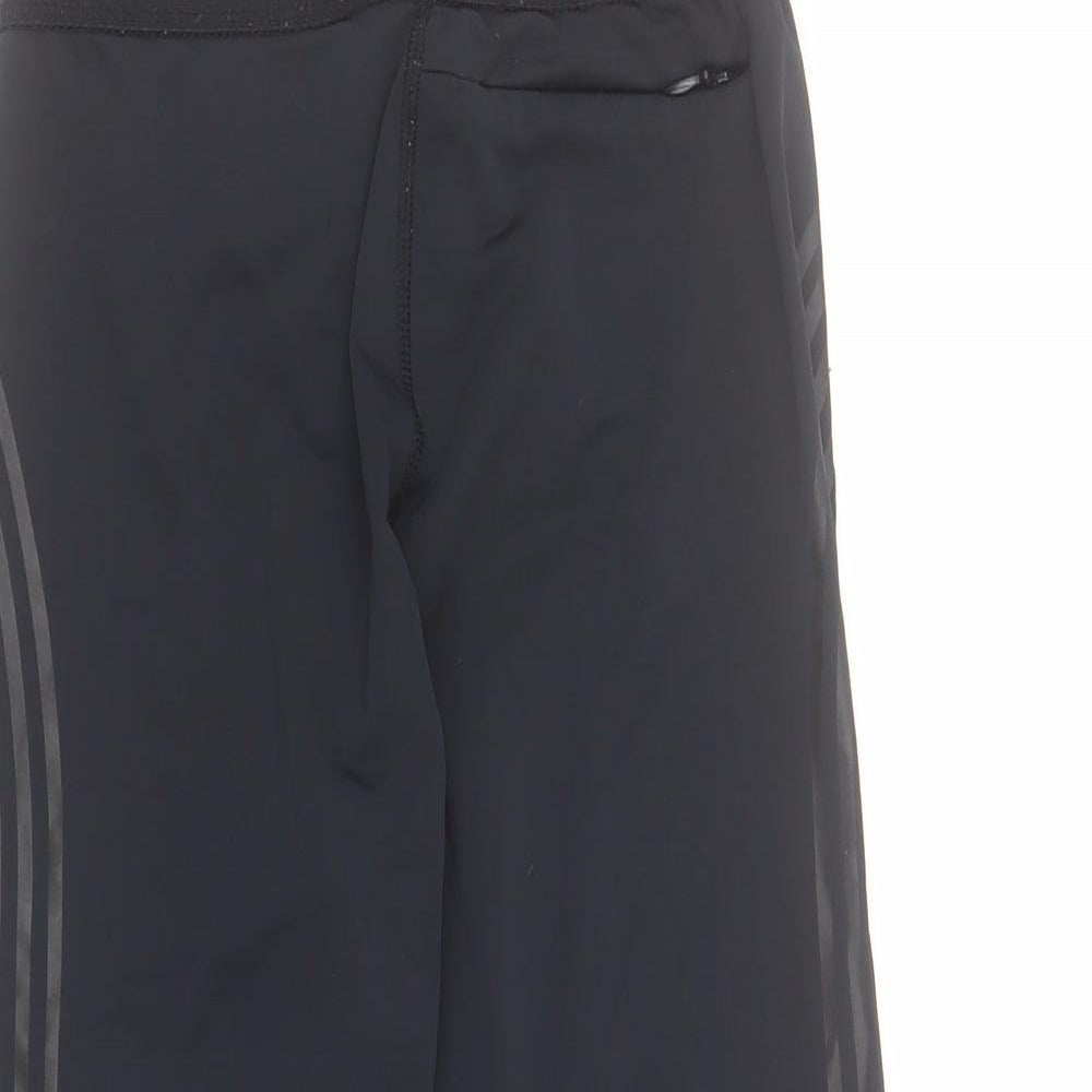 Primark Womens Black  Polyamide Capri Leggings Size 10 L18 in Regular Pullover