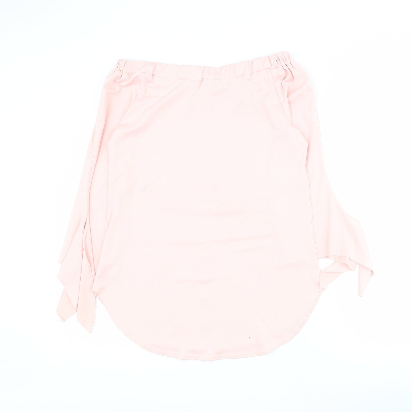 Quiz Womens Pink  Polyester Basic T-Shirt Size 10 Off the Shoulder